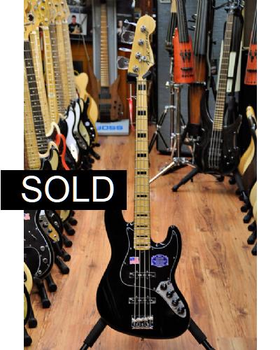 Fender American Deluxe Jazz Bass BlkMN